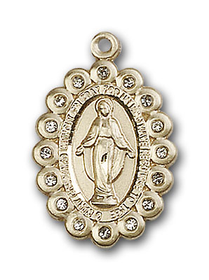 14K Gold Miraculous Medal