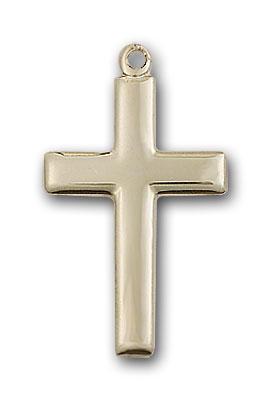 14K Gold Cross Pendant