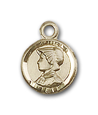 14K Gold St. Elizabeth Ann Seton Pendant - Engravable