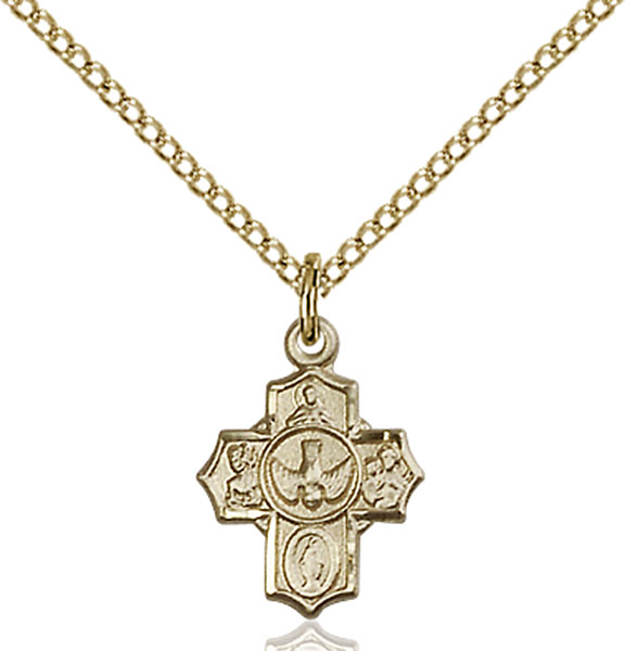 14K Gold-Filled 5-Way Pendant