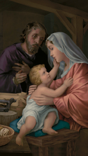 100-Pack - Holy Family Holy Card