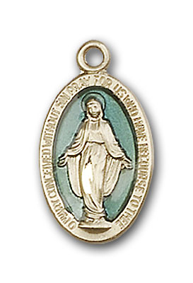 14K Gold Miraculous Medal