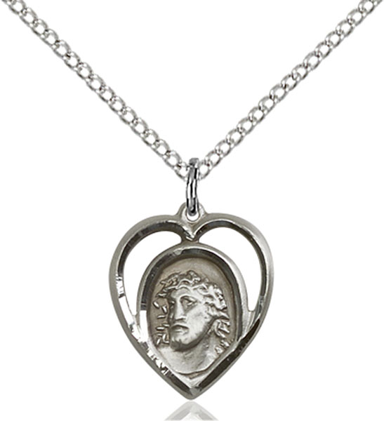 Sterling Silver Ecce Homo Pendant