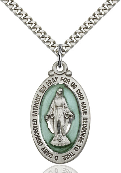 Sterling Silver Miraculous Medal