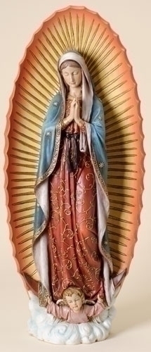 32"Our Lady Of Guadalupe Figurine