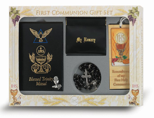 Blessed Trinity Missal with Symbol Communion Set