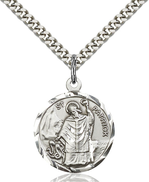 Sterling Silver St. Patrick Pendant