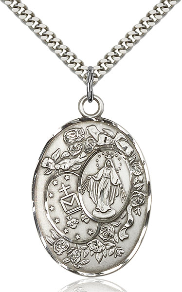 Sterling Silver Miraculous Medal