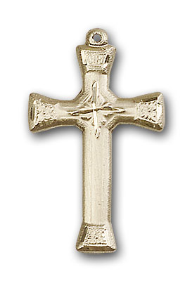 14K Gold Cross Pendant