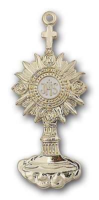 14K Gold-Filled Monstrance Pendant