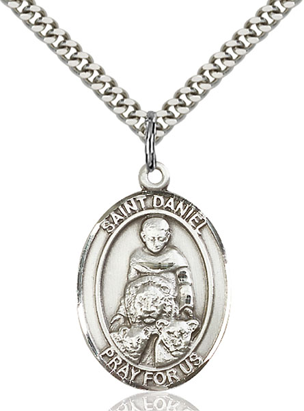 Sterling Silver St. Daniel Pendant