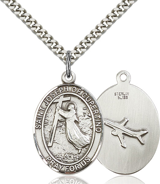Sterling Silver St. Joseph Of Cupertino Pendant