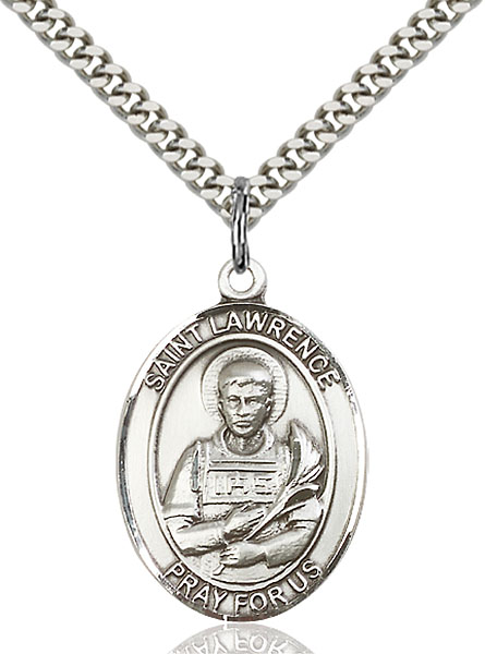 Sterling Silver St. Lawrence Pendant
