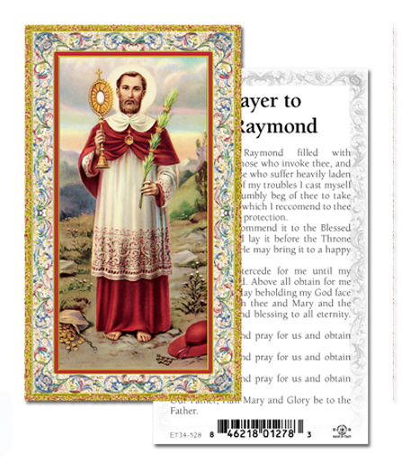 100-Pack - St Raymond Holy Card