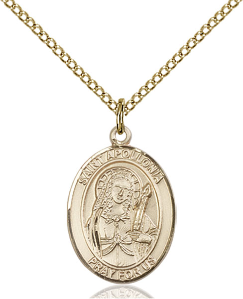 Gold-Filled St. Apollonia Pendant - SALE
