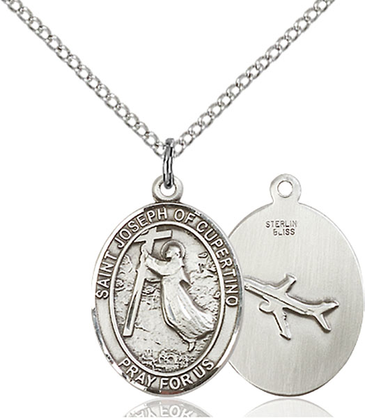 Sterling Silver St. Joseph of Cupertino Pendant