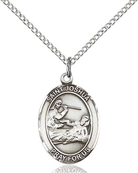 Sterling Silver St. Joshua Pendant