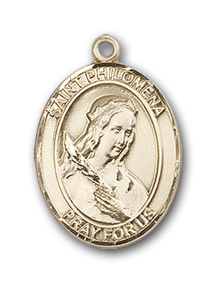 saint philomena pendant