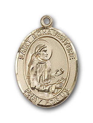 14K Gold St. Bonaventure Pendant