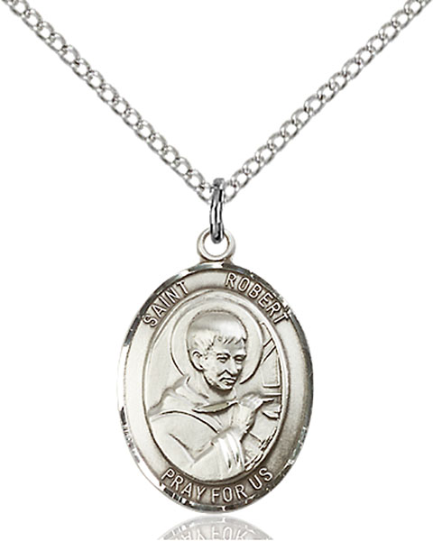 Sterling Silver St. Robert Bellarmine Pendant