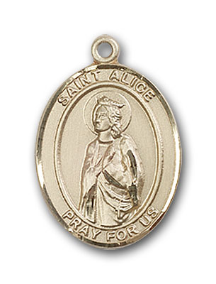 14K Gold St. Alice Pendant