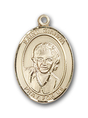 14K Gold St. Gianna Pendant
