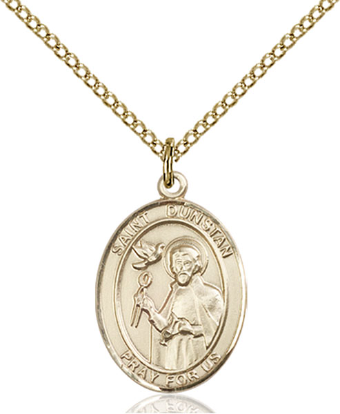 14K Gold-Filled St. Dunstan Pendant