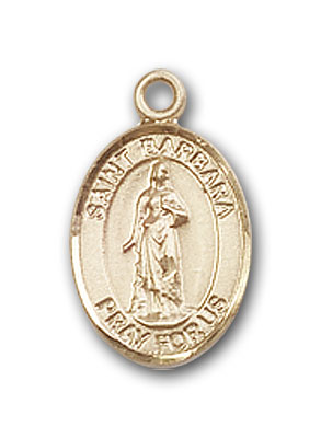 saint barbara necklace