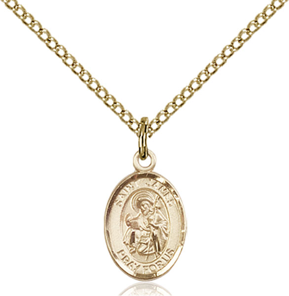 14K Gold-Filled St. James the Greater Pendant