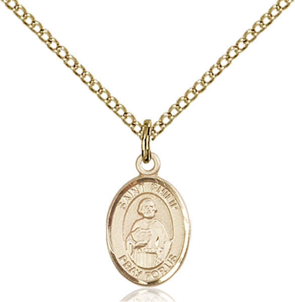 14K Gold-Filled St. Philip the Apostle Pendant