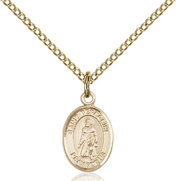 14K Gold-Filled St. Peregrine Laziosi Pendant