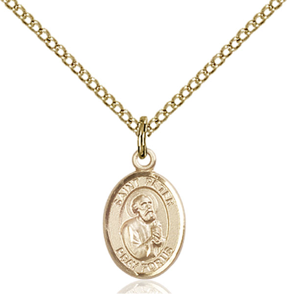 14K Gold-Filled St. Peter the Apostle Pendant