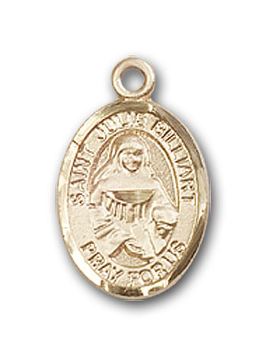 14K Gold St. Julie Billiart Pendant