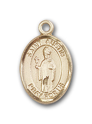 14K Gold St. Austin Pendant