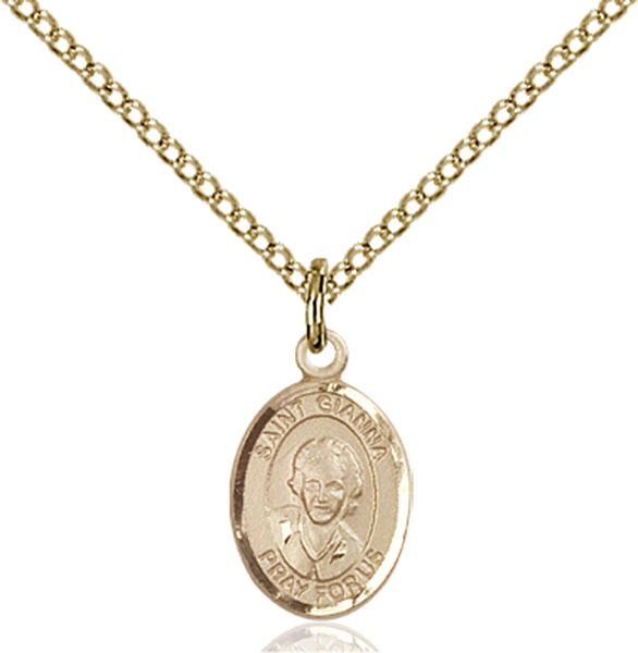 14K Gold-Filled St. Gianna Pendant