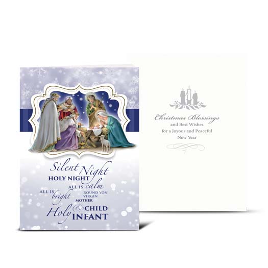 Christmas Nativity with Magi Card 10-Pack
