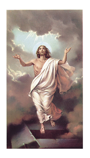 Risen Christ Holy Card - 100-Pack