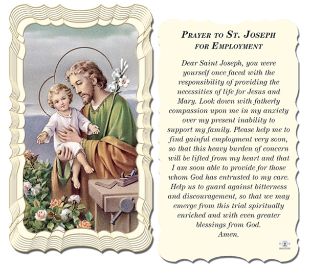50-Pack - St.Joseph Holy Card