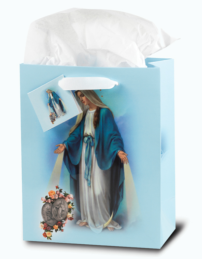Our Lady Of Grace Sm Gift Bag with Tissue 33/4X5X2 10-Pack