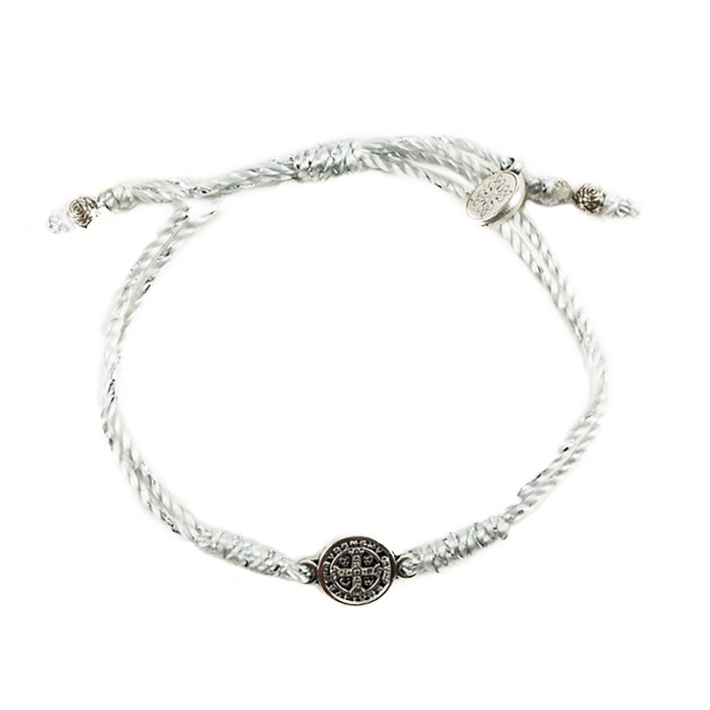 Breathe Blessing Bracelet Silver - Silver Metal
