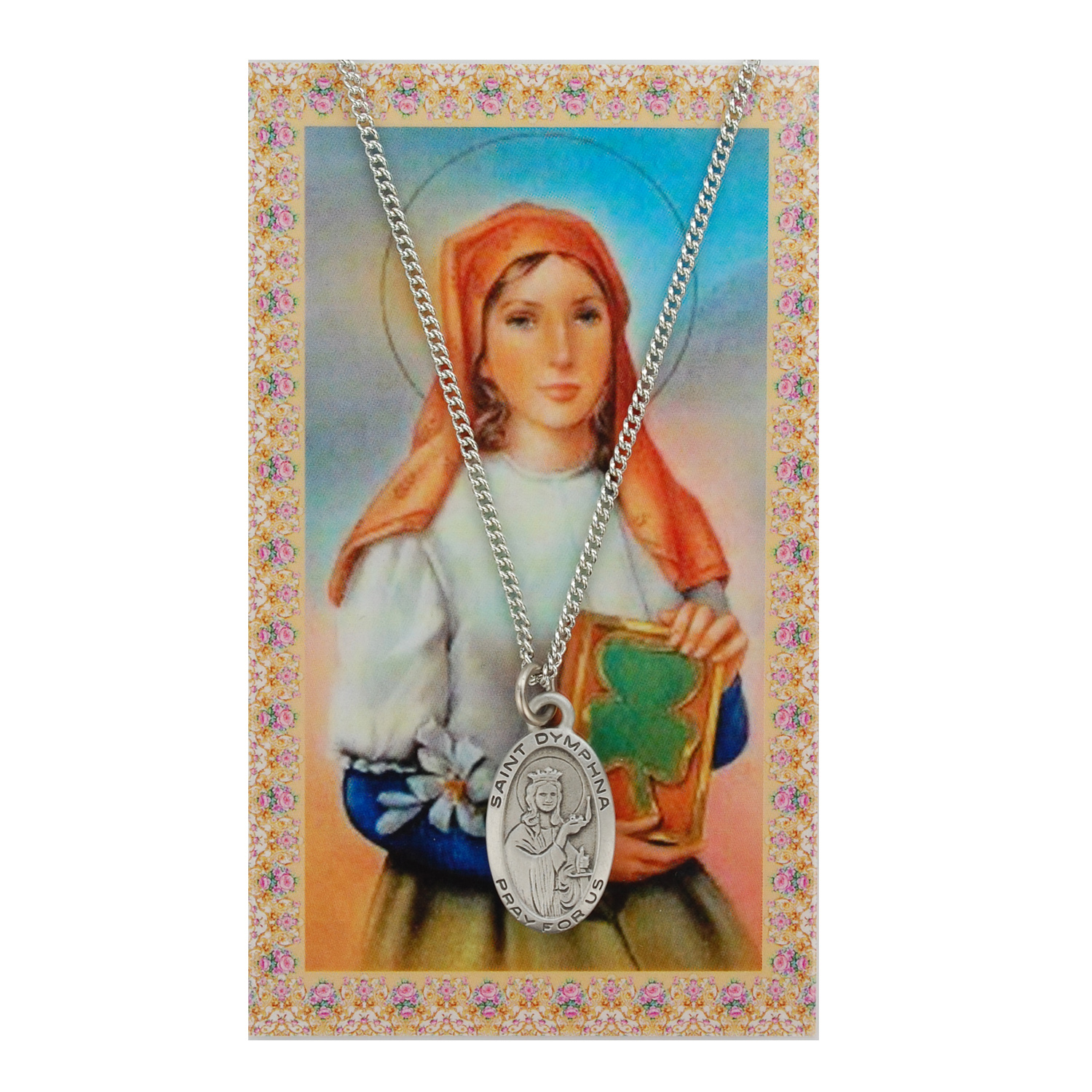 St Dymphna Prayer Card Set