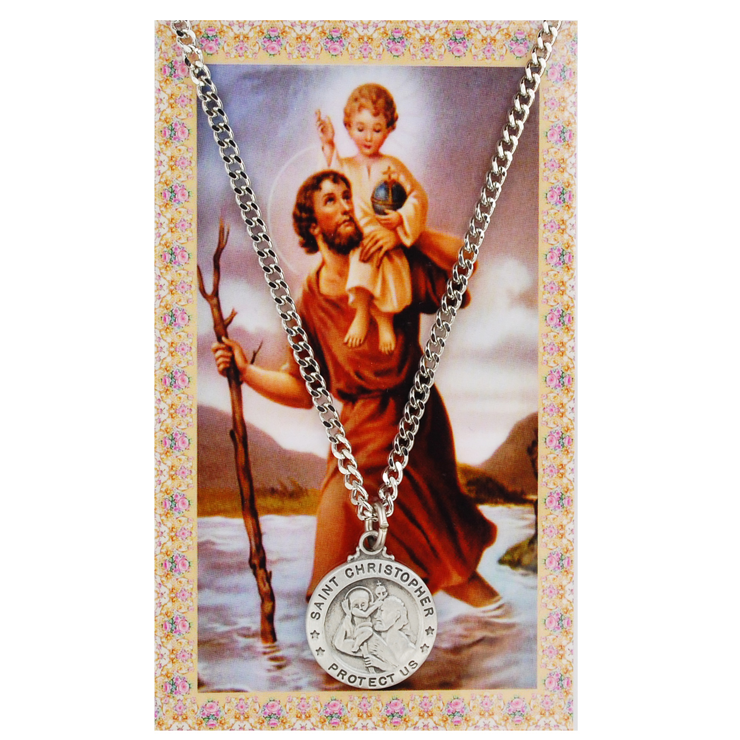 St Christopher Prayer Card Set