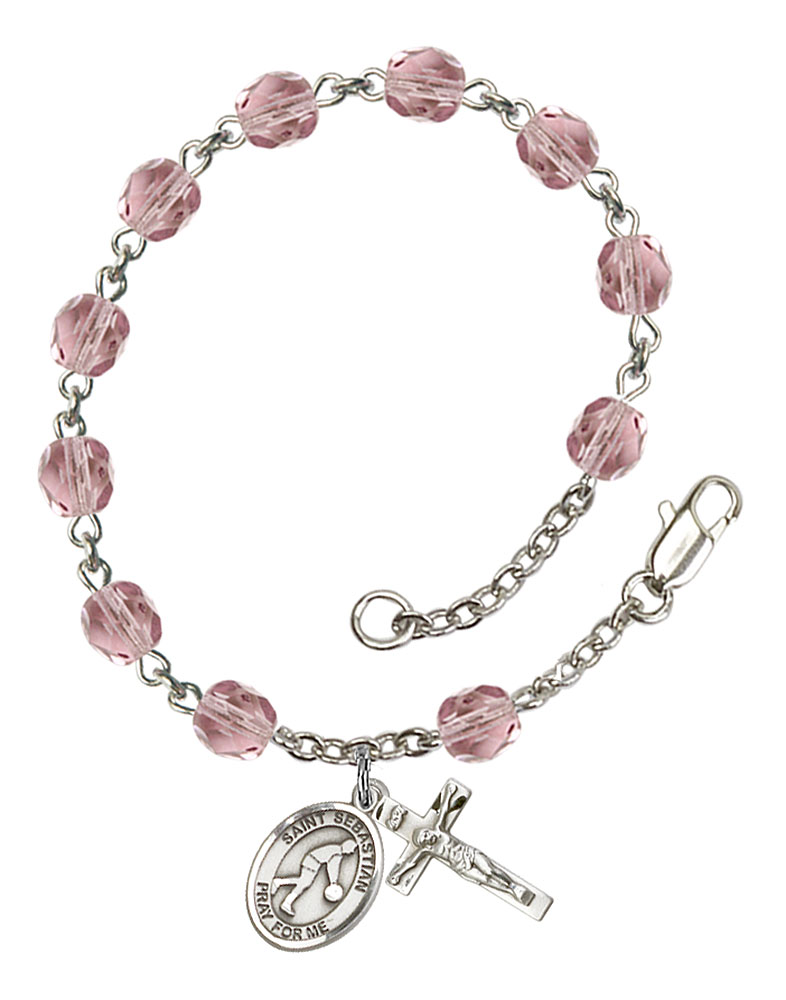 st michael rosary bracelet