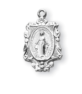 Sterling Silver Miraculous Medal