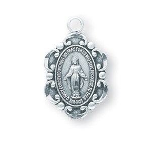 Sterling Silver Miraculous Medal