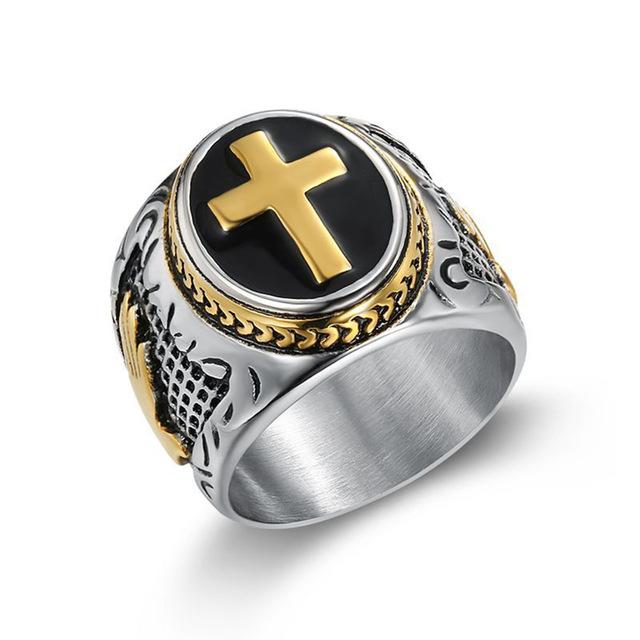 Vintage Cross Ring