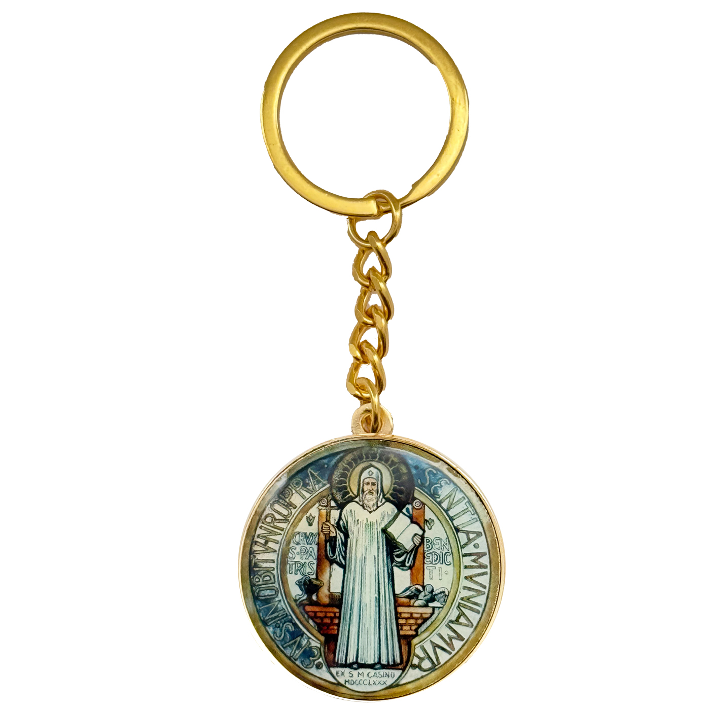 St. Benedict Medal Keychain