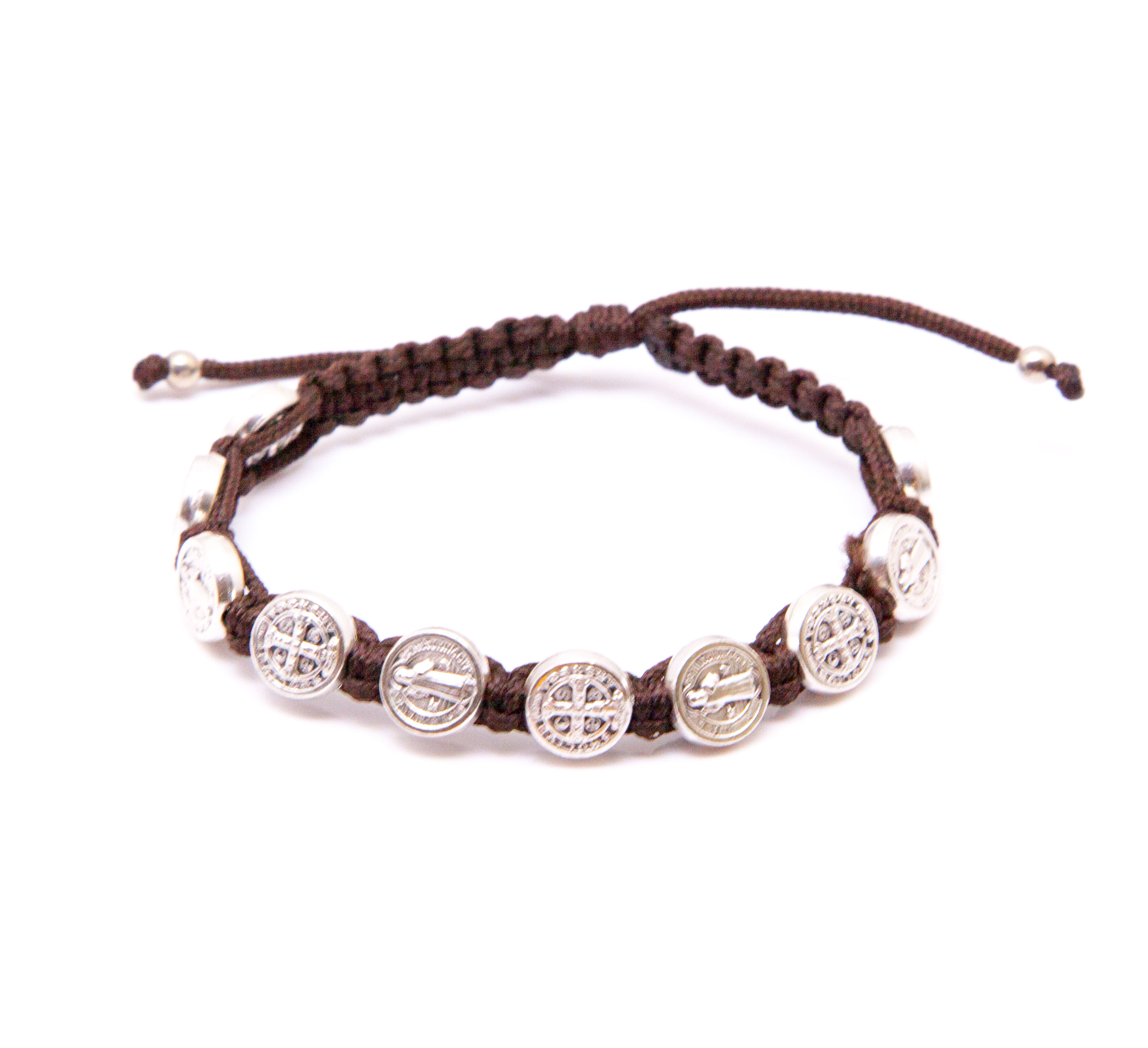 St. Benedict Bracelet - Brown