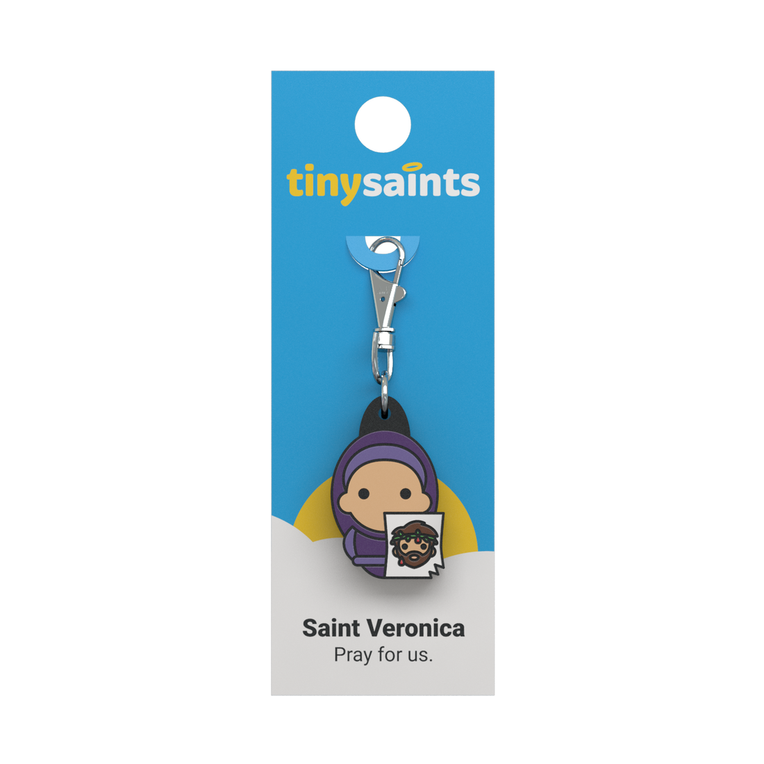 St. Veronica Tiny Saint Charm