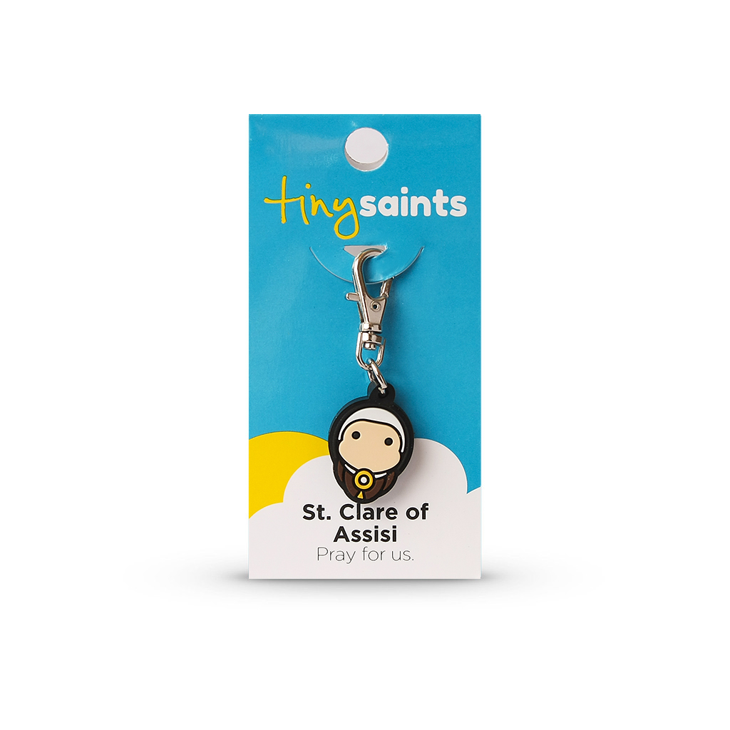 St. Clare Tiny Saint Charm